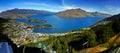 New Zealand, Queenstown, Panorama Royalty Free Stock Photo