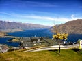 New Zealand Queenstown Mountains Royalty Free Stock Photo