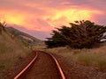 New Zealand railroad track