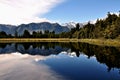 New Zealand Mountains and sea