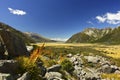 New Zealand's Valley View Royalty Free Stock Photo