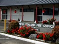 New Zealand: small town fire station