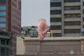 Sculpture Quasi on the roof of City Gallery, Wellington, New Zealand