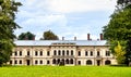 New Zywiec Castle, main south-western wing of Habsburgs Palace in Zywiec old town city center in Silesia, Poland