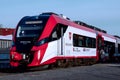 Newag Impuls commuter train of Koleje Wielkopolskie `Greater Poland Railways` Royalty Free Stock Photo