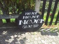 Newar give up