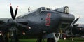 Newark Air museum, Newark, Nottinghamshire, UK, February 2024. The Avro Shackleton is a long-range maritime patrol aircraft Royalty Free Stock Photo