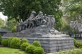 Wars of America is a bronze sculpture located in Military Park, Newark,NJ