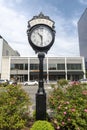 The Canterbury City Clock in Military Park Newark, New Jersey.