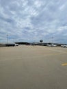Newark, NJ USA - July 26, 2022: Newark Airport Parking Garage, Terminal C Royalty Free Stock Photo