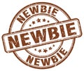 newbie brown stamp