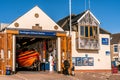 Newbiggin by the Sea, Northumberland, UK: : The RNLI lifeboat station