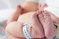 Newborn Baby in Hospital Royalty Free Stock Photo