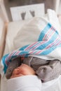 Newborn Baby in Hospital Royalty Free Stock Photo