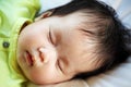 Newborn Baby Peacefully Sleeping