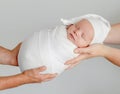 Newborn baby portrait Royalty Free Stock Photo