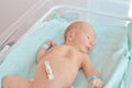 Newborn baby in prenatal hospital Royalty Free Stock Photo