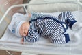 Newborn baby in prenatal hospital Royalty Free Stock Photo