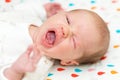 Newborn baby screaming in pain