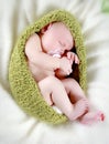 Newborn baby sleeping Royalty Free Stock Photo