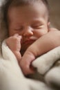 Newborn baby sleeping