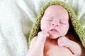 Newborn baby sleeping Royalty Free Stock Photo