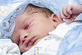 Newborn Baby Sleeping Royalty Free Stock Photo