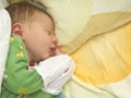 Newborn baby sleeping