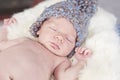 Newborn baby sleeping Royalty Free Stock Photo