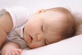 Newborn baby sleeping quite Royalty Free Stock Photo