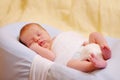 Newborn baby sleeping Royalty Free Stock Photo