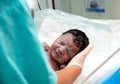 Newborn in hospital