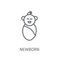 Newborn icon. Trendy Newborn logo concept on white background fr