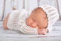 Newborn Infant sleeping Royalty Free Stock Photo