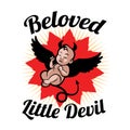 Newborn little baby - demon, devil or old nick