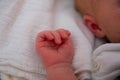 newborn nails, newborn hand with nail detail