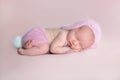 Newborn photoshoot, Newborn baby, Little baby, Little girl photo Royalty Free Stock Photo