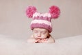 Newborn relaxing Royalty Free Stock Photo