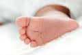 Newborn's feet