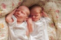 Newborn twins