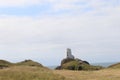 TÃÂµr Mawr lighthouse, on Ynys Llanddwyn on Anglesey, Wales, marks the western entrance to the Menai Strait.