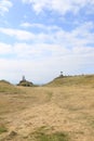 TÃÂµr Mawr lighthouse, on Ynys Llanddwyn on Anglesey, Wales, marks the western entrance to the Menai Strait.