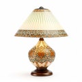 Newburgh Table Lamp: Delicate Shading And Ultra Detailed Qajar Art Style