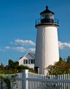 Newburyport Harbor (Plum Island) Lighthouse Royalty Free Stock Photo