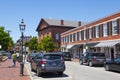 Newburyport historic downtown, MA, USA