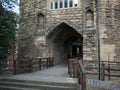 Newcastle Castle fortified gatehouse - The Black Gate or Blackgate. Royalty Free Stock Photo