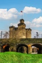 Newcastle Castle Keep, remains of medieval fortification in Newcastle-Upon-Tyne Royalty Free Stock Photo