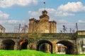 Newcastle Castle Keep, remains of medieval fortification in Newcastle-Upon-Tyne