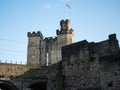 Newcastle Castle Keep, view from the black gate
