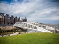 Newcastle, County Down, IRELAND - August 5h, 2019: Promenade Bridge